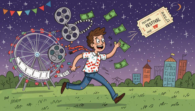 Discover how submitting films to festivals can create income opportunities for aspiring filmmakers. Learn practical steps to turn your creative work into a profitable venture, including networking and sales strategies, to achieve financial independence.